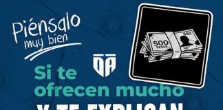 “No hay dinero fácil, no arriesgues tu libertad y tu vida”: Óscar Aparicio