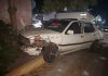 Triple choque deja una mujer lesionada y cuantiosos daños en Tapachula