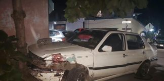 Triple choque deja una mujer lesionada y cuantiosos daños en Tapachula