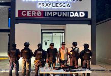 Detienen a “El Chino” y “El Padrino” por ataque armado contra un bar en Villaflores