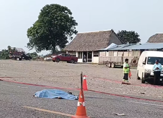 Choque entre motocicleta y unidad OCC en Las Choapas-Ocozocoautla deja un muerto y un lesionado