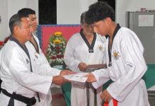 Disciplina y formación en el examen de grados kups de Oriente Internacional de Tae Kwon Do “Vera’s”