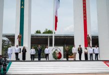 Eduardo Ramírez participa en la conmemoración de la Gesta Heroica de los Niños Héroes