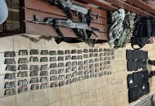 Inicia FGR investigación por aseguramiento de armas, cargadores y cartuchos Chiapas