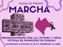 Marcharán en Tuxtla por Silvia Rodríguez y otras víctimas de feminicidio
