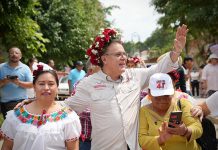 Paco Chacón celebra un año de los Comedores del Humanismo en El Jobo y Copoya