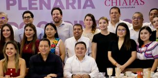 Juan Carlos Moreno Guillén presente en reunión plenaria del Congreso de Chiapas