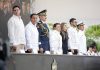 Participa Moreno Guillén en la ceremonia de la Gesta Heroica de los Niños Héroes