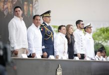 Participa Moreno Guillén en la ceremonia de la Gesta Heroica de los Niños Héroes