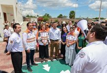 Eduardo Ramírez destaca coordinación y participación ciudadana durante Segundo Simulacro Nacional 2026