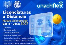 UNACH abre registro para ocho licenciaturas en modalidad a distancia
