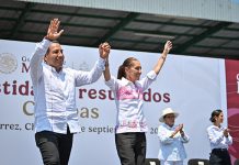 Chiapas recibe con gratitud y los brazos abiertos a la presidenta Claudia Sheinbaum