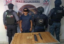 Detienen a presunto narcomenudista en el tramo carretero Pichucalco – Juárez