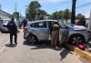 Choque en el Libramiento Sur deja tres personas lesionadas