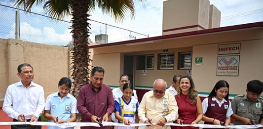 Destaca Eduardo Ramírez inversión de más de 318 mdp para el mejoramiento de escuelas en Tuxtla Gutiérrez