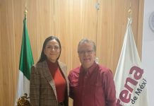 Paco Chacón se reúne con la dirigente nacional de Morena