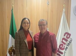 Paco Chacón se reúne con la dirigente nacional de Morena