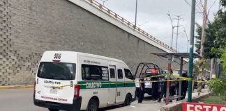 Adulto mayor fallece dentro de un colectivo en Tuxtla