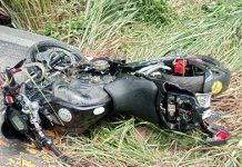 Motociclista muere tras derrapar en la autopista Ocozocoautla-Arriaga