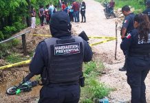 Localizan sin vida a joven motociclista junto a un puente en Palenque