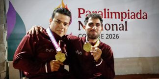 Dos oros para chiapas en paratletismo en la Paralimpiada Nacional 2026