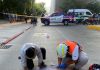 Adulto mayor resulta herido tras ser atropellado por motocicleta en el Libramiento Sur de Tuxtla
