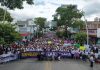 Mujeres de Chiapas marchan en defensa de la reforma de paridad efectiva